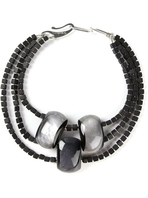 armani necklace women's.